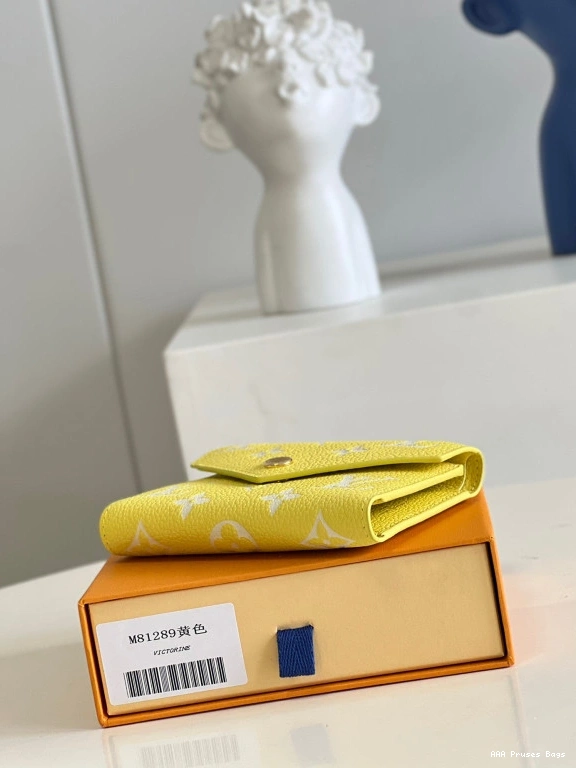 AAA Pruses Bags Vuitton Louis VICTORINE Wallet 0718